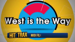West Is The Way (In the Style of Stars) MIDI File Backing Track
