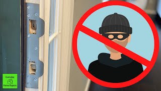 Front Door Security Strike Plate | Easy Install