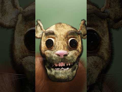 The way Simba actually look! #3d #simba #2023 #blender #lionking #animals