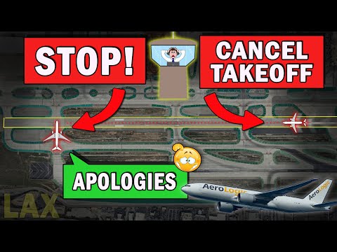 Pilots CROSS WRONG RUNWAY Where Another Plane is Taking Off!