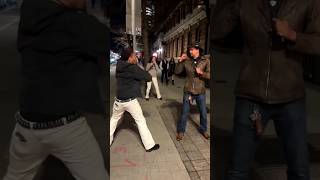 Knockout in street fight # #selfdefense #ytshorts #trendingshorts