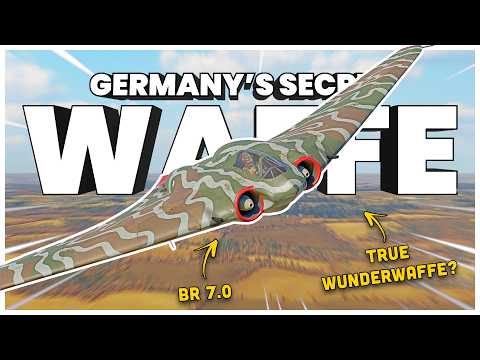 Is Germany's WUNDERWAFFE Jet Any Good? (War Thunder Ho-229 V3)