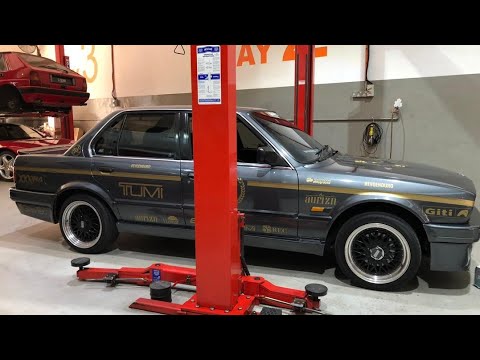 Eibach ProKit Springs Fitted!! BMW E30 Ride Height Dropped | EvoMalaysia.com