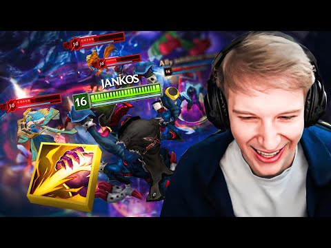 CHO GATH JUNGLE IS ACTUALLY BROKEN! - JANKOS