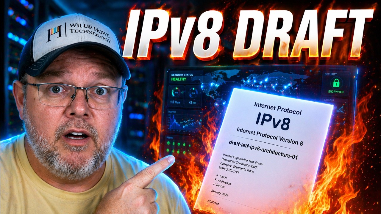 IPv8 Draft: Is the Internet Changing Again?