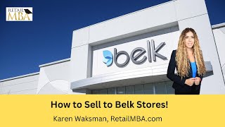Belk Stores Vendor - How to Sell to Belk and Be a Belk Vendor