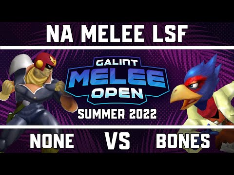 n0ne (Captain Falcon) vs Bones (Falco) - NA Melee Losers Semis - GMO Summer '22