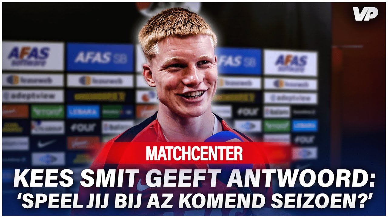 Thumbnail for article: AZ-smaakmaker Smit kan belofte doen aan fans: 'Ja, dat denk ik wel'