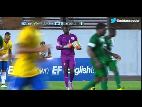 Brasil 0-1 Nigeria, International friendly game played in Vitoria March 24-2016