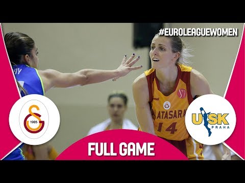 Galatasaray (TUR) v ZVVZ USK Praha (CZE) - Full Game - EuroLeague Women 2017-18