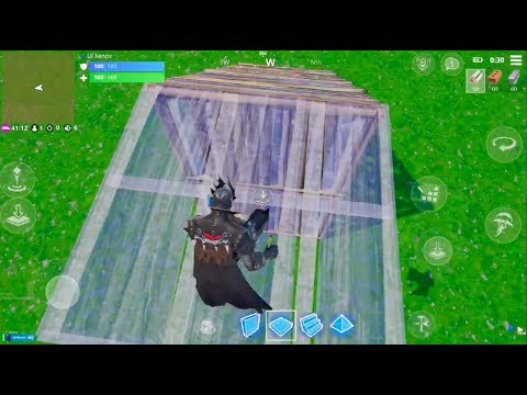 FORTNITE MOBILE BUILDING ON IPHONE! *Tips & Tricks* *No Claw*