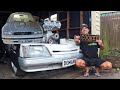 FEEJOA HELPING THE BROTHER WITH LS1 671 SUPERCHARGE BUILD LS2 SCOOBY ENGINE MOUNTS ALL WELDED