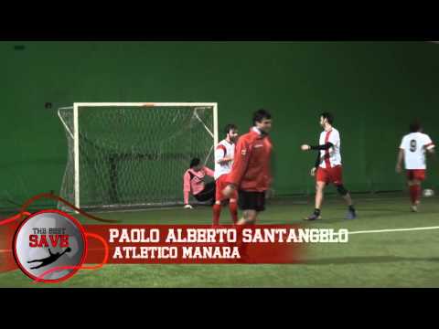 THE BEST SAVE GENNAIO 2016 - Paolo Alberto Santangelo (ATLETICO MANARA)