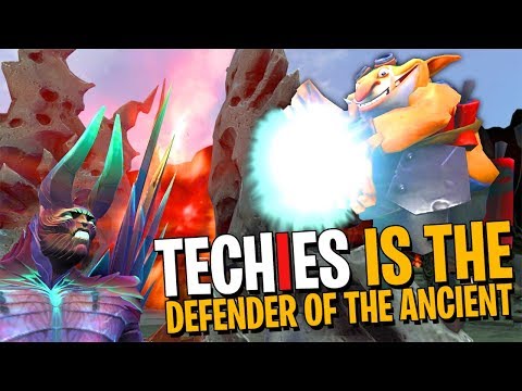 Techies is the Defender of the Ancient #2 - DotA 2