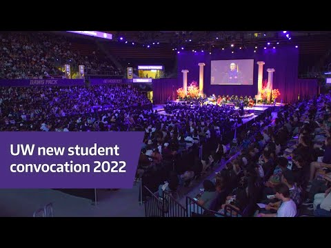 New students welcomed at UW's 2022 convocation ceremony