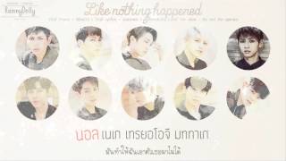 [THAISUB] Like Nothing Happened (아무렇지 않은 척) - Up10tion