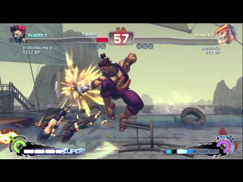 o ShinAkuma o vs Pancratia [Adon] SUPER STREET FIGHTER 4 - Endless Battle - TRUE HIGH-DEF