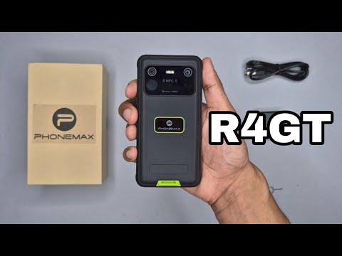THE WORLD'S SMALLEST RUGGED PHONE: PhoneMax R4GT
