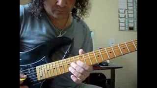 Whitesnake - Fool For Your Loving -Steve Vai - SOLO/LESSON