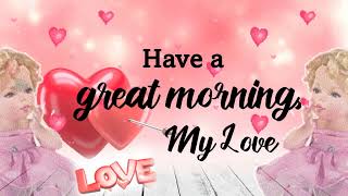 ❤️ Best Wishes HAPPY SUNDAY My Love! ❤️| Good Morning Wishes Whatsapp Status | Best Good Morning GIF