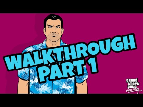 Grand Theft Auto: Vice City PS5 Story Walkthrough - Part 1! (GTA Vice City Playthrough!)