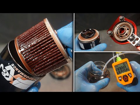 W jakim stanie jest filtr oleju K&N? W jakim stanie jest olej Motul 7100 4T 10W40?