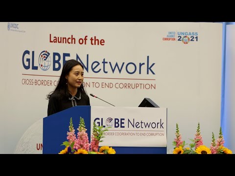 Launch of the GlobE Network, UNGASS 2021 Special Event: Presentation on One-Stop-Hub & Decision Tree