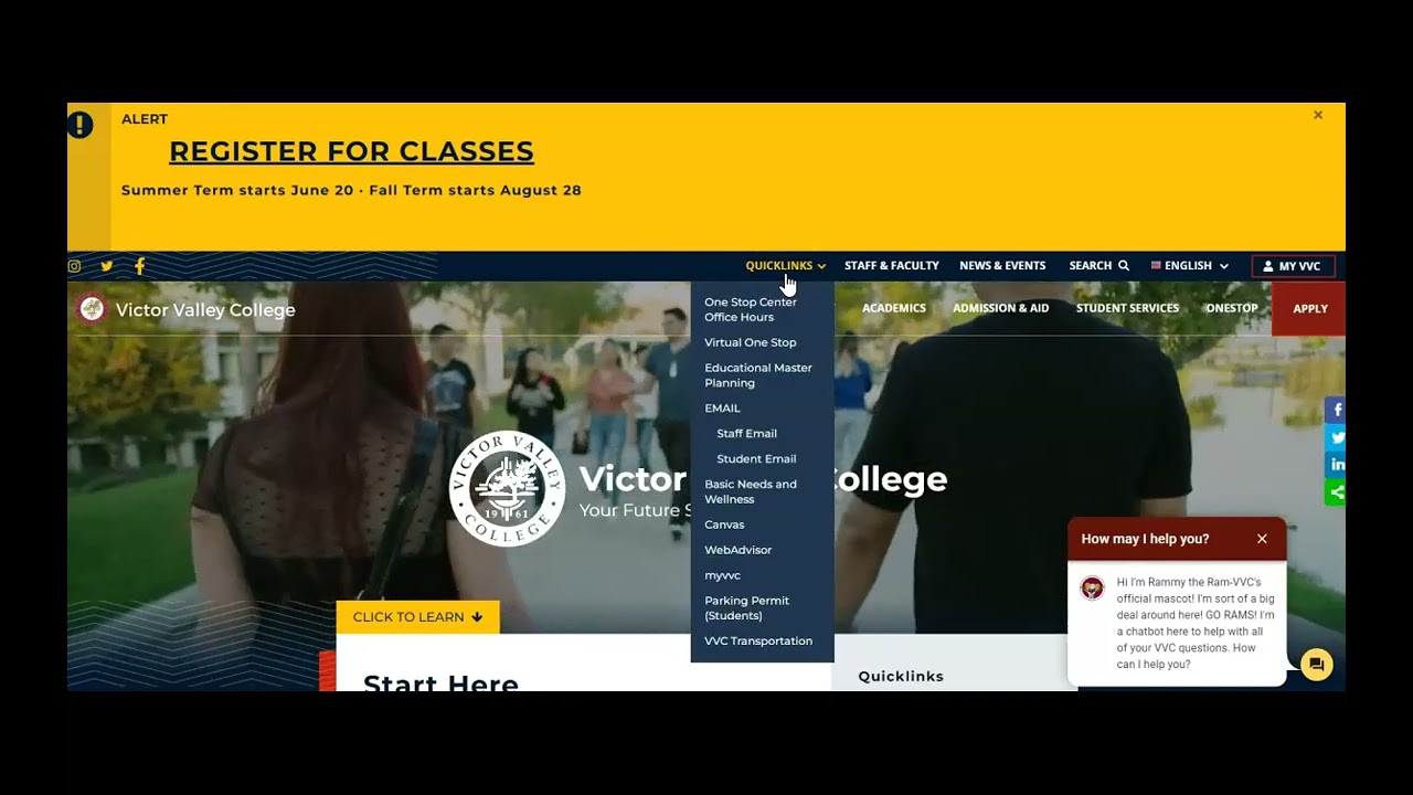 VVC How to Request a Parking Permit