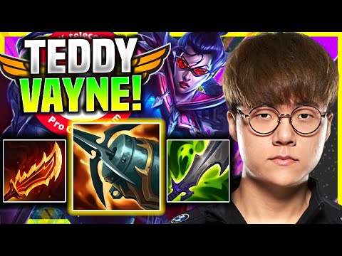 TEDDY BRINGS BACK HIS ICONIC VAYNE! - T1 Teddy Plays Vayne ADC vs Samira! | Season 11