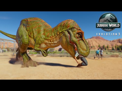 2X T.REX ENCLOSURE ESCAPE! | JWE3 EPIC DINOSAUR BREAKOUT!