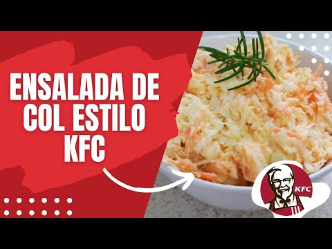 Ensalada de col estilo KFC: Muy rápida de hacer y deliciosa para acompañar cualquier platillo