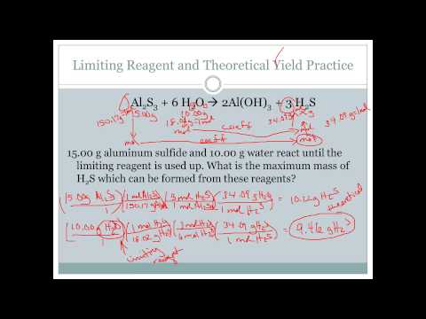 theoretical yield and percent yield