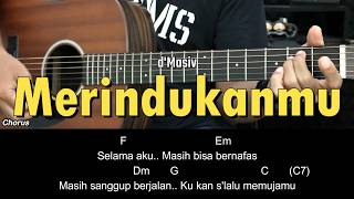 Download lagu Merindukanmu - d'Masiv | Tutorial Chord Gitar Mudah dan Lirik mp3