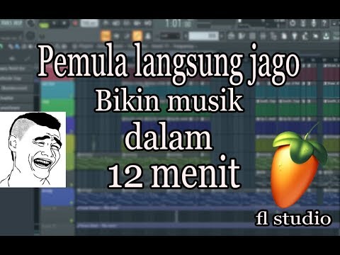 Cara membuat musik untuk pemula | Tutorial Fl studio + file project