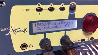- Waldorf rack Attack Sound Test