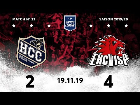 19.11.2019 HC La Chaux-de-Fonds - EHC Viège (2-4)