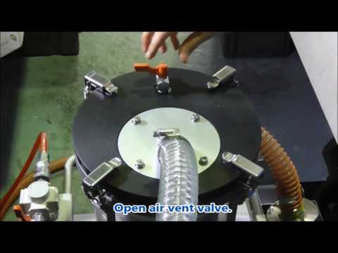 Circulation Filtering Cleaner by compressed air J-FS-i 【AQUASYSTEM CO.,LTD】Made in Japan