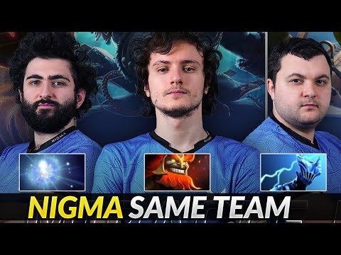 Miracle- Mars Carry - NIGMA in the same Team in Pub