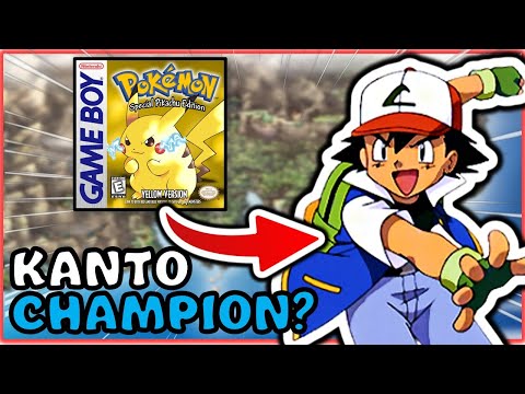 Can Ash Ketchum Beat Pokémon Yellow and Become the Kanto Champion?