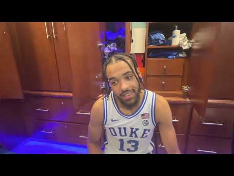 Jacob Grandison talks to Duke Report after win over Jacksonville 11/7/22