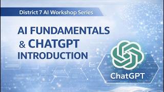 Session 1 | AI Fundamentals | Introduction to ChatGPT & Generative AI