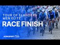 PHENOMENAL VICTORY 🏆 | Tour Of Flanders 2024 Men's Elite Race Finish | Eurosport Cycling