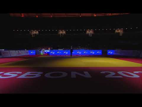 KRASNIQI Distria (KOS) vs BILODID Daria (UKR) Judo European Seniors  2021 / Final -48 kg