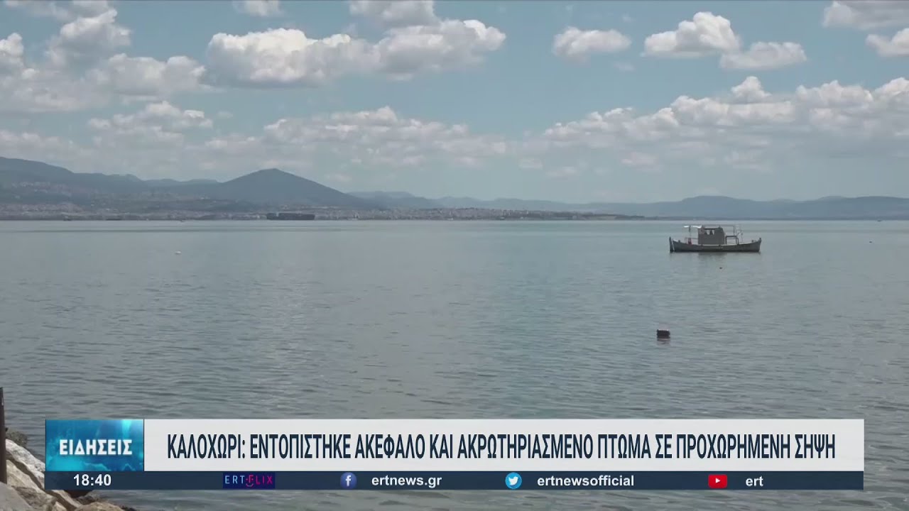 Καλοχώρι Θεσσαλονίκης: Έρευνες για το ακέφαλο πτώμα | 20/06/2022 | ΕΡΤ