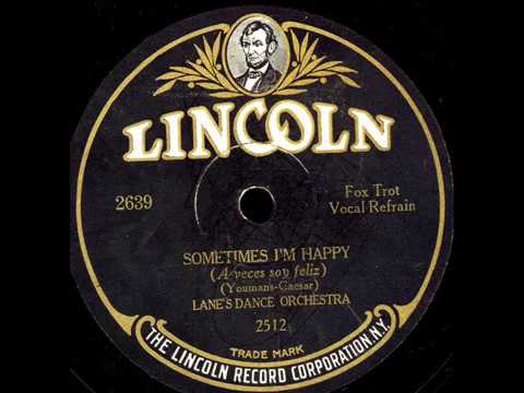 Sometimes I'm Happy- Lanes Dance Orchestra