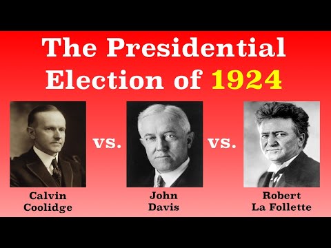 The American Presidential Election of 1924