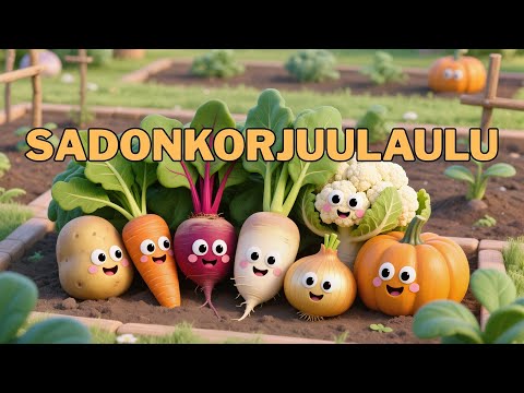Harvest Song 🥕🥔 | A New Vegetable Song for Children! 🎶