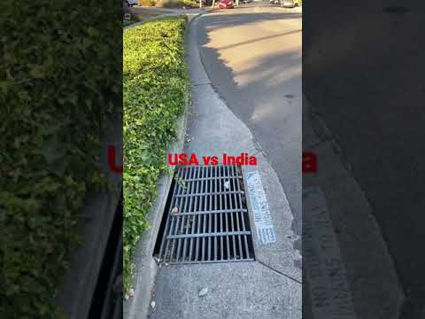 USA vs India Drainage System