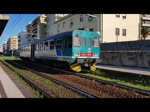 Treno Regionale Aln663 1005 Regionale 21600 Reggio di Calabria Centrale-Roccella Jonica