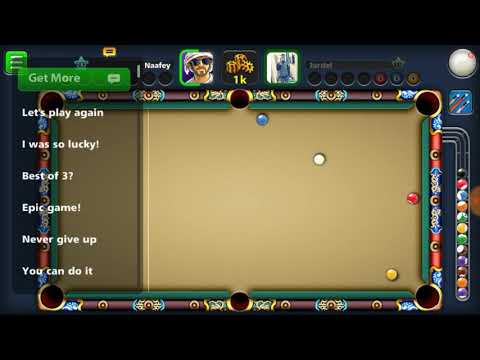 8ballpool trick shot in No Guideline Table 😍😎😎😎 Video